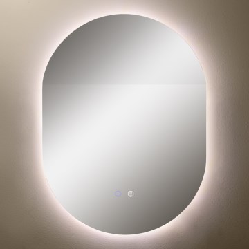 Zuma Line - LED Vonios šildomas sieninis veidrodis su foniniu apšvietimu LED/24W/230V 3000/4000/6000K 70x50 cm IP44