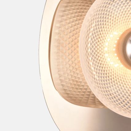 Zuma Line - LED sieninis šviestuvas LED/8W/230V rožinio aukso