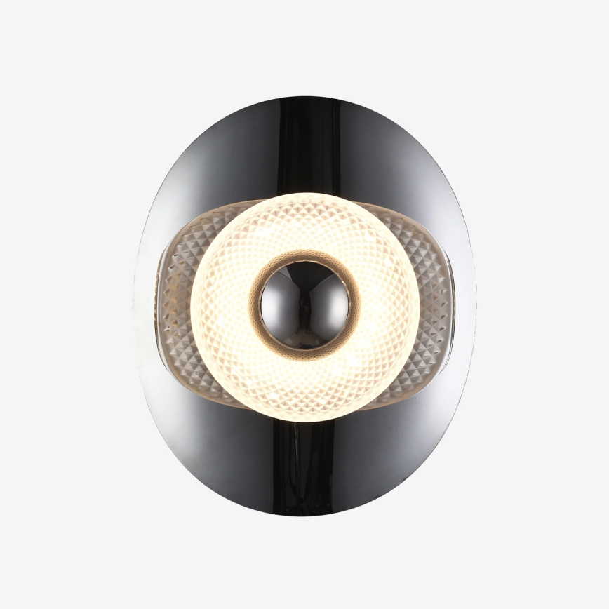Zuma Line - LED sieninis šviestuvas LED/8W/230V juoda/dūminė juoda