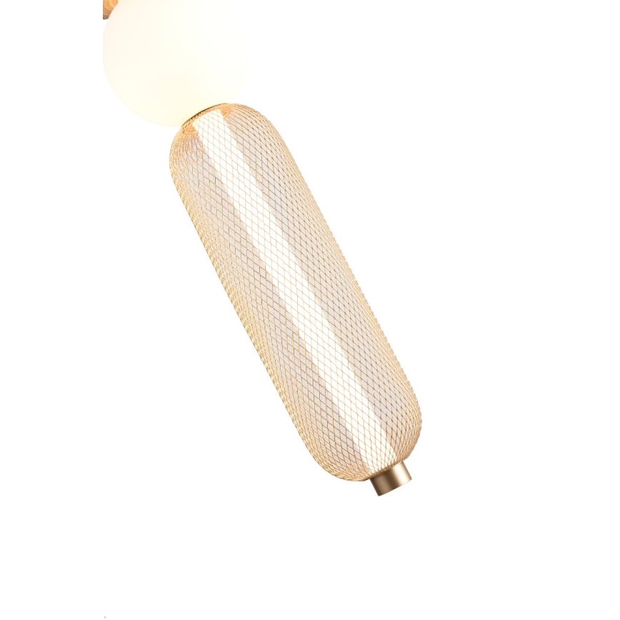 Zuma Line - dimeriuojamas LED pakabinamas šviestuvas ant laido LED/27W/230V 3000-5700K auksinis + nuotolinis valdymas