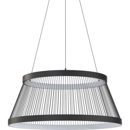 Zuma Line - LED Reguliuojamas pakabinamas sietynas LED/53W/230V 2700-6000K juoda + nuotolinio valdymo pultas