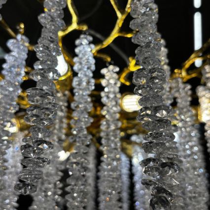 Zuma Line - Pakabinamas sietynas 8xG9/3,5W/230V auksas