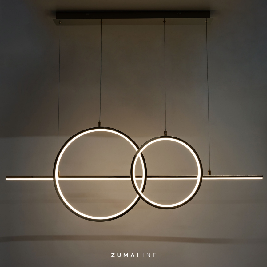 Zuma Line - LED Reguliuojamas pakabinamas sietynas LED/34W/230V auksas