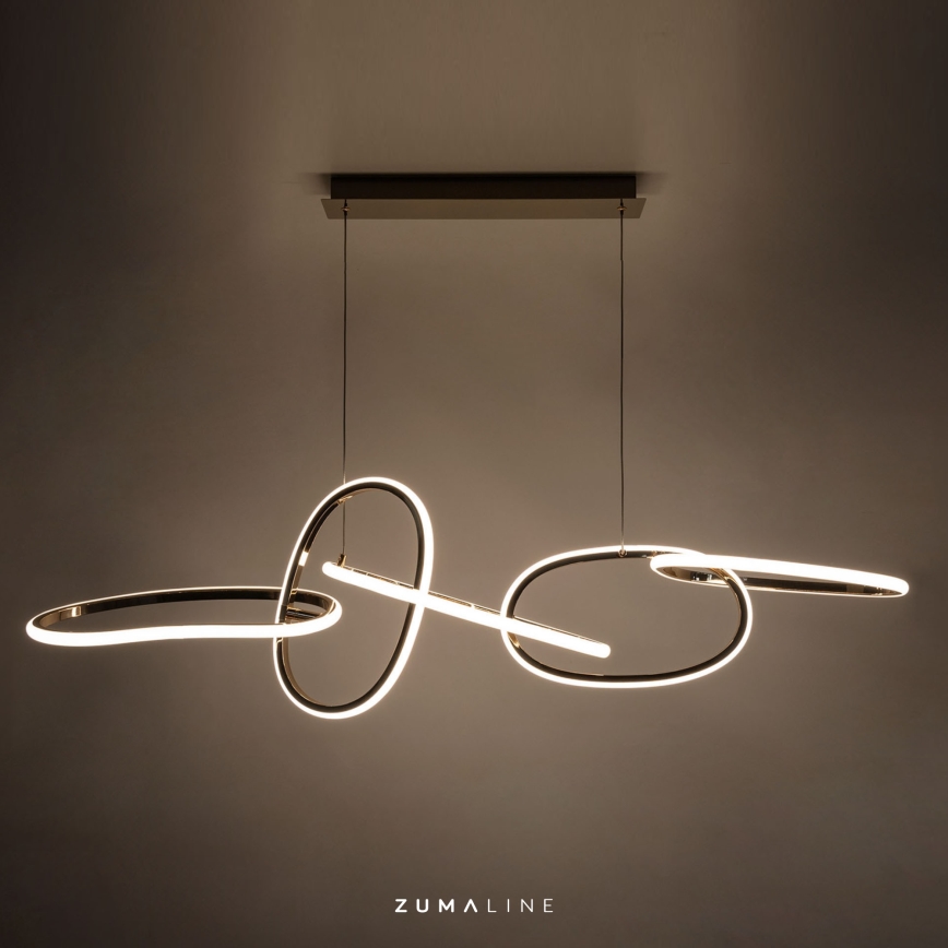 Zuma Line - LED reguliuojamas šviestuvas ant laido LED/56W/230V auksinis