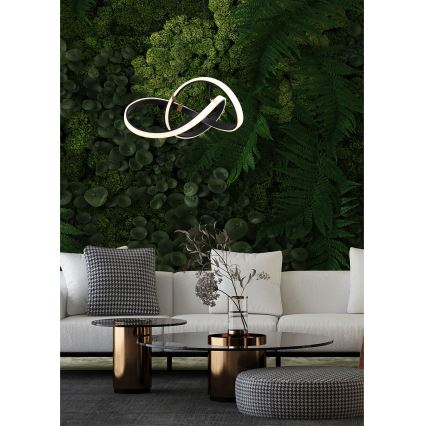 Zuma Line - LED Reguliuojamas pakabinamas sietynas LED/44W/230V juoda/auksas