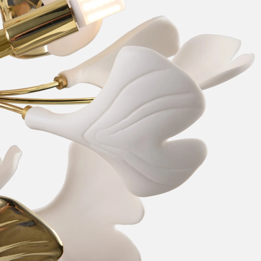 Zuma Line - Prie lubų montuojamas šviestuvas 6xG9/42W/230V Ø 70 cm auksinis