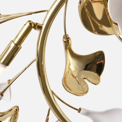 Zuma Line - Prie lubų montuojamas šviestuvas 6xG9/42W/230V Ø 70 cm auksinis