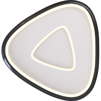 Zuma Line - LED Pritemdomas lubinis šviestuvas LED/27W/230V 3000K juoda blizgus chromas