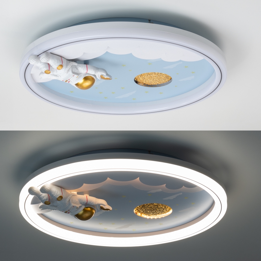 Zuma Line - LED Pritemdomas vaikiškas lubų šviestuvas LED/42W/230V 3000/5700K astronautas