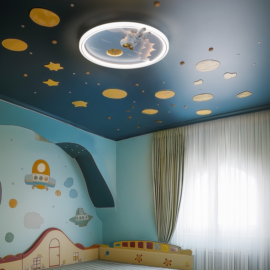 Zuma Line - LED Pritemdomas vaikiškas lubų šviestuvas LED/42W/230V 3000/5700K astronautas