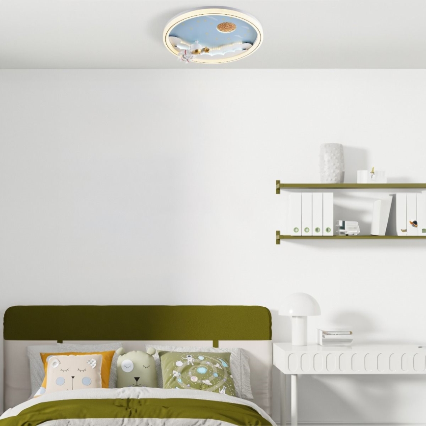 Zuma Line - LED Pritemdomas vaikiškas lubų šviestuvas LED/42W/230V 3000/5700K astronautas