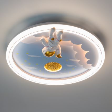 Zuma Line - LED Pritemdomas vaikiškas lubų šviestuvas LED/42W/230V 3000/5700K astronautas