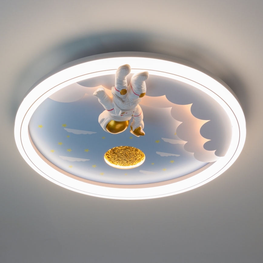 Zuma Line - LED Pritemdomas vaikiškas lubų šviestuvas LED/42W/230V 3000/5700K astronautas