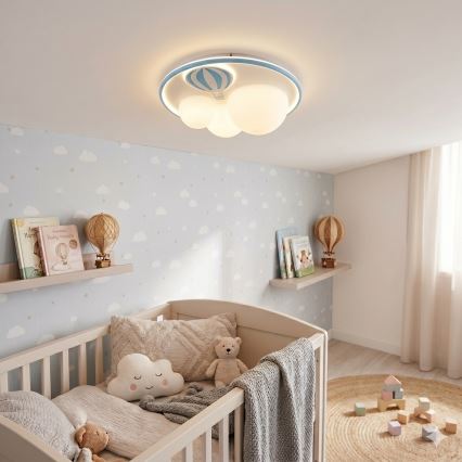 Zuma Line - LED Pritemdomas vaikiškas lubų šviestuvasLED/42W/230V 3000/5700K mėlynas