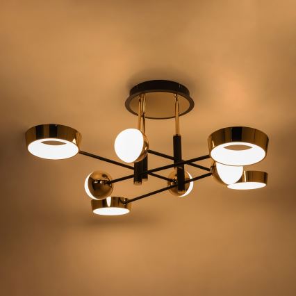Zuma Line - LED dimeriuojama prigludusi liustra LED/60W/230V auksinė/juoda