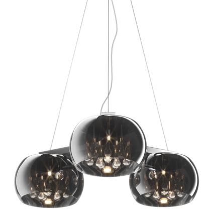 Zuma Line - Krištolinis pakabinamas sietynas  3xG9/42W/230V