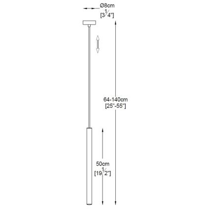 Zuma Line - LED Pakabinamas sietynas LED/5W/230V