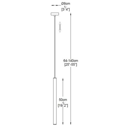 Zuma Line - LED Pakabinamas sietynas LED/5W/230V