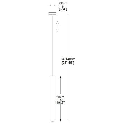 Zuma Line - LED Pakabinamas sietynas LED/5W/230V