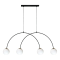 Zuma Line - Pakabinama liustra ant laido, 4xE14/10W/230V, juoda