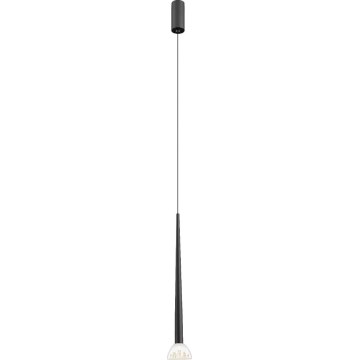Zuma Line - pakabinamas LED šviestuvas ant laido LED/5W/230V juodas