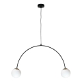Zuma Line - Pakabinamas šviestuvas ant laido 2xE14/10W/230V juodas