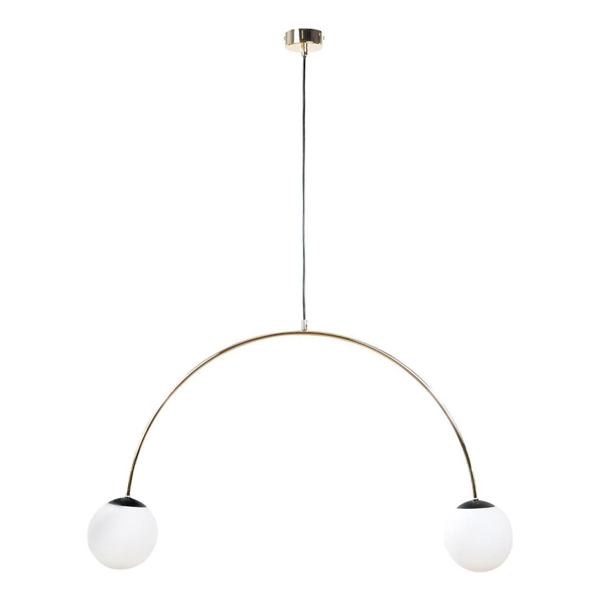 Zuma Line - Pakabinamas šviestuvas su kabeliu 2xE14/10W/230V auksinis