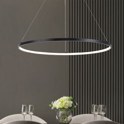 Zuma Line - LED Pakabinamas sietynas LED/40W/230V 3000/4000/6000K diametras 90 cm juoda