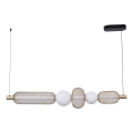Zuma Line - Reguliuojama LED liustra ant troselio LED/27W/230V 3000-5700K auksinė + nuotolinio valdymo pultas