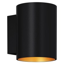 Zuma Line – Sieninis šviestuvas 1xG9/40W/230V juodas/auksinis