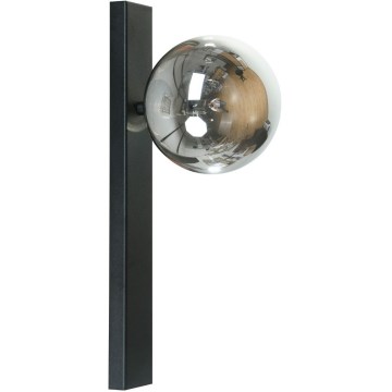 Zuma Line - Sieninis šviestuvas 1xG9/8W/230V juoda/dūminė juoda
