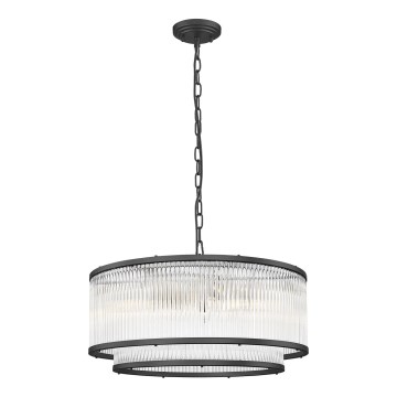 Zuma Line - Sietynas, kabinamas ant grandinės 6xE14/60W/230V juoda