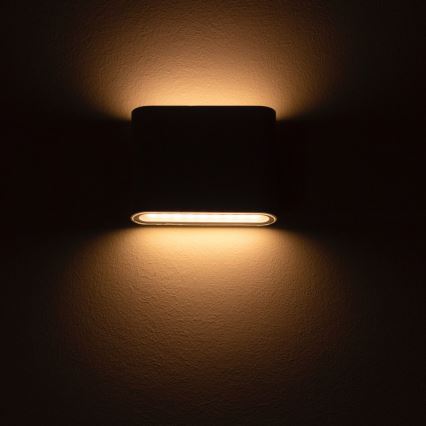Zuma Line - LED sieninis lauko šviestuvas LED/12W/230V IP65 juoda