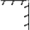 Zuma Line - Taškinis apšvietimas 6xGU10/35W/230V juodas