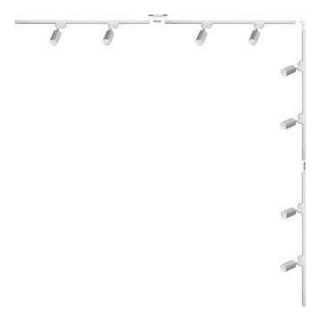 Zuma Line - Taškinis šviestuvas bėgelių sistemoje 8xGU10/35W/230V balta