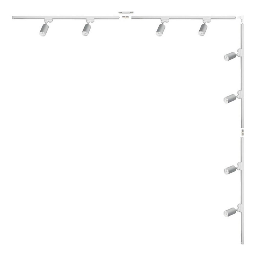 Zuma Line - Taškinis šviestuvas bėgelių sistemoje 8xGU10/35W/230V balta