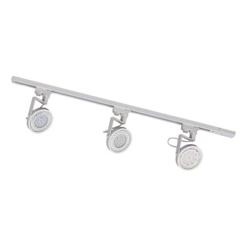 Zuma Line - Taškinis šviestuvas bėginėje sistemoje 3xGU10/15W/230V balta