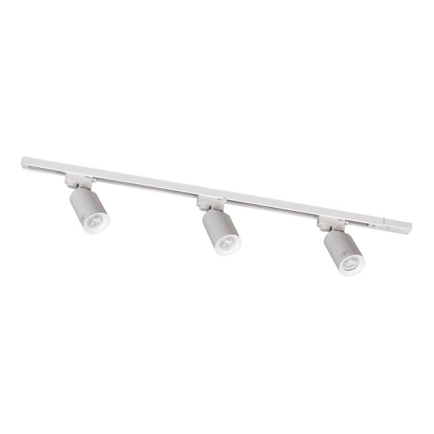 Zuma Line - Taškinis šviestuvas bėginėje sistemoje 3xGU10/35W/230V balta