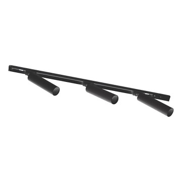 Zuma Line - Taškinis šviestuvas bėginėje sistemoje 3xGU10/35W/230V juodas