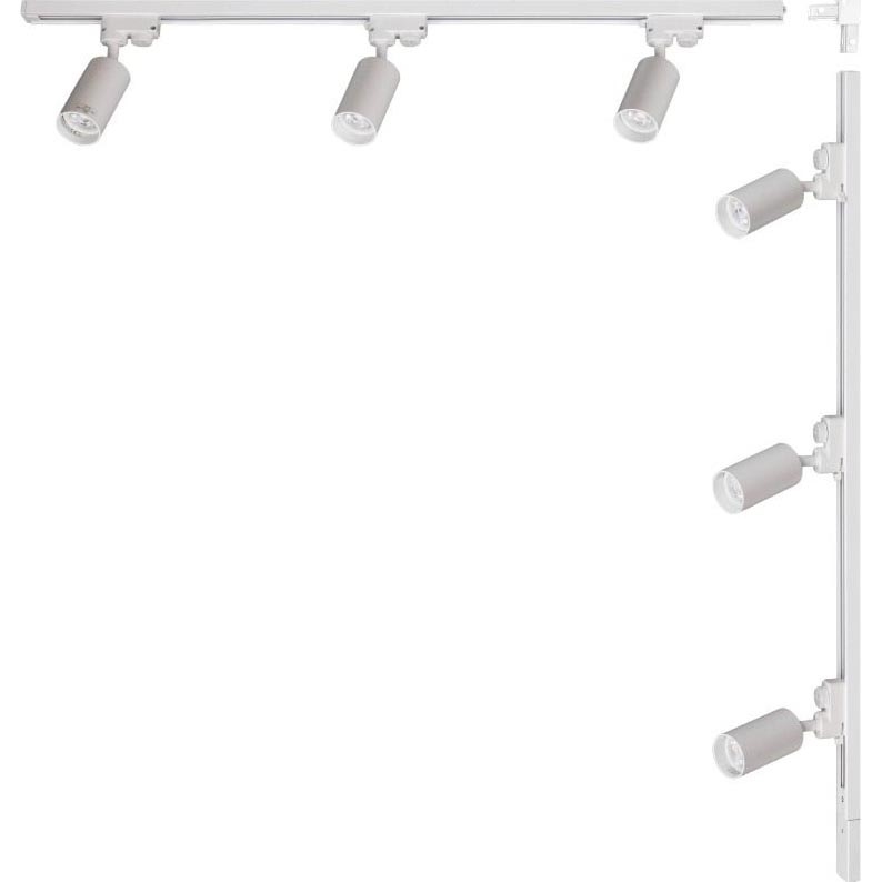 Zuma Line - Taškinis šviestuvas bėginėje sistemoje 6xGU10/35W/230V baltas