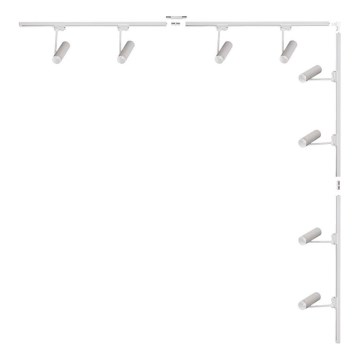 Zuma Line - Taškinis šviestuvas bėginėje sistemoje 8xGU10/35W/230V baltas