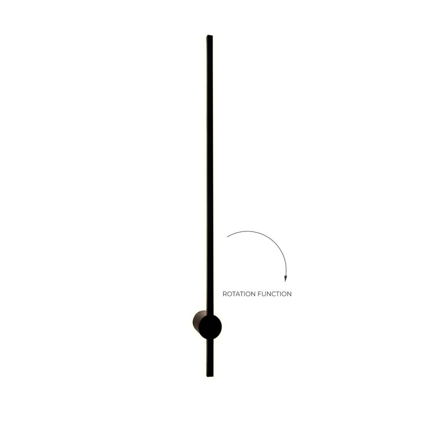 Zuma Line - LED sieninis šviestuvas LED/12W/230V 90 cm juoda