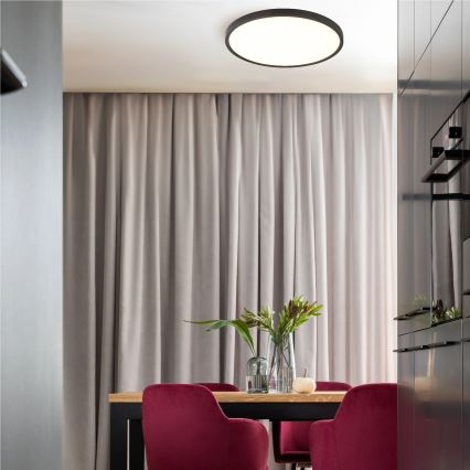 Zuma Line - LED lubinis šviestuvas LED/36W/230V 3000/4000/6000K skersm. 40 cm juodas