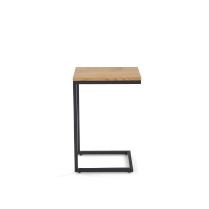 Žurnalinis staliukas AURIA ąžuolas/juodas