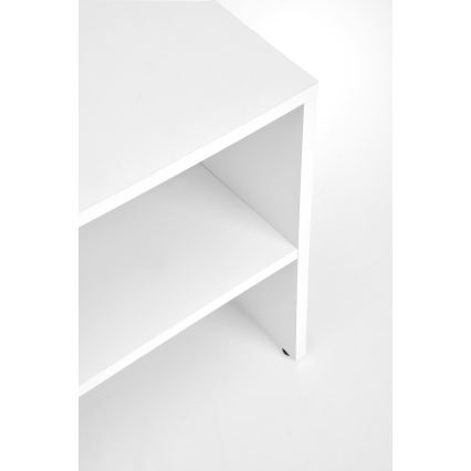 Žurnalinis staliukas BELA 100x42 cm baltas
