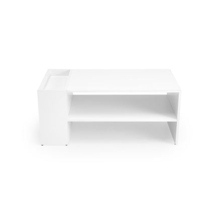 Žurnalinis staliukas BELA 100x42 cm baltas