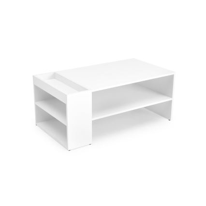 Žurnalinis staliukas BELA 100x42 cm baltas