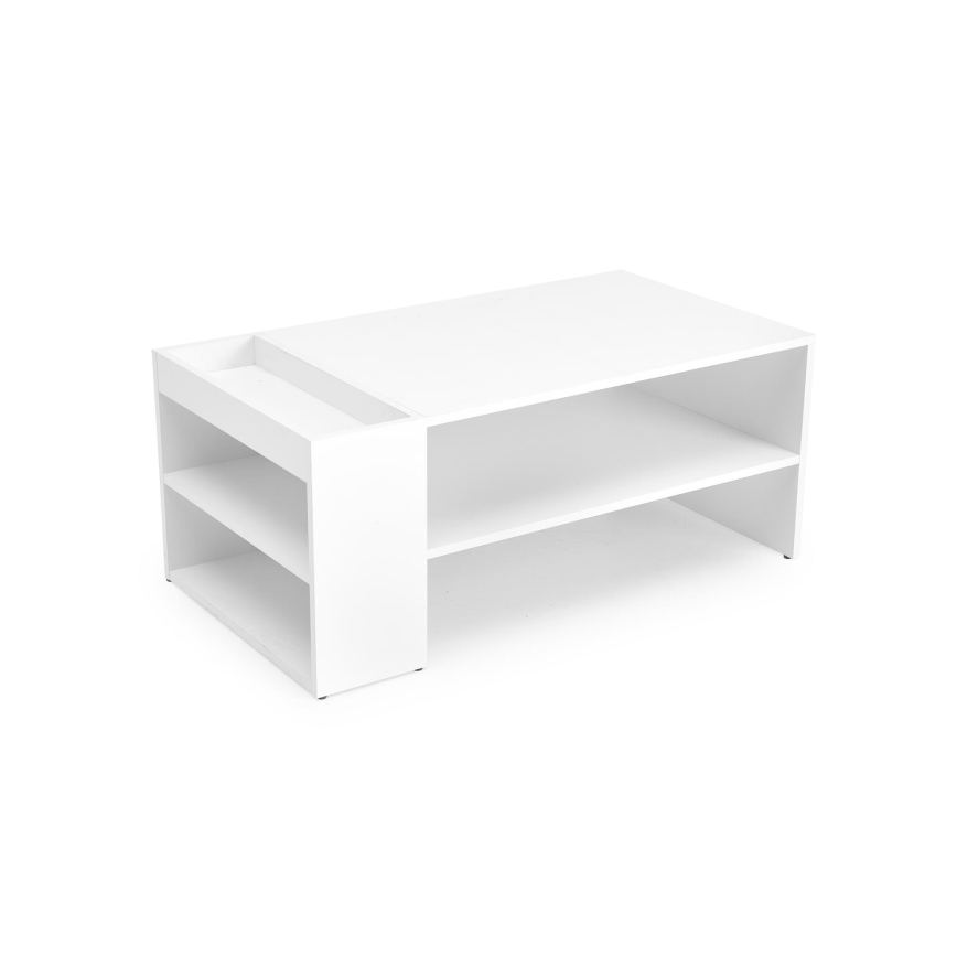 Žurnalinis staliukas BELA 100x42 cm baltas
