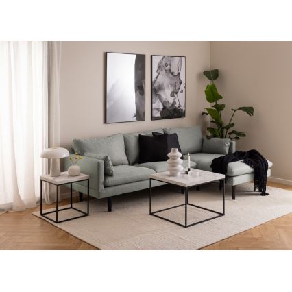 Žurnalinis staliukas CAMILO, baltas