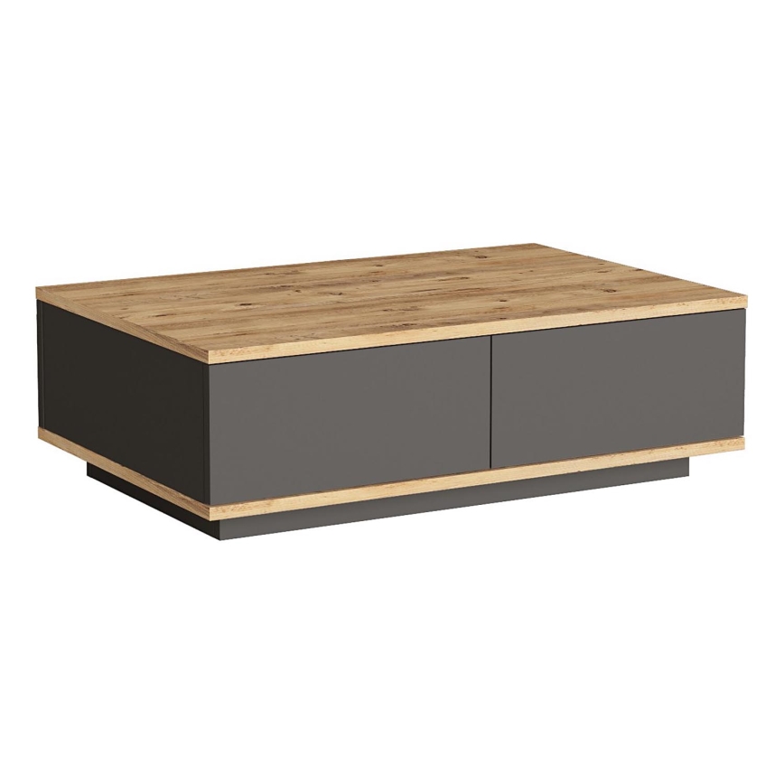 Žurnalinis staliukas NEL pušis/antracitas